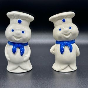 Vintage Pilsbury doughboy salt & pepper shakers